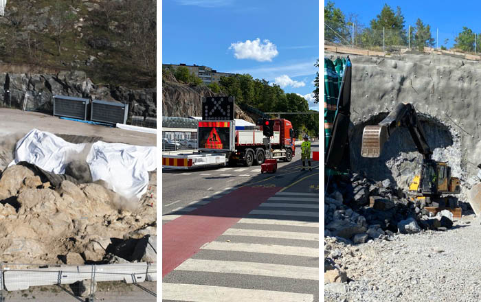 nacka arbetstunnlar schakt