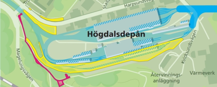 Högdalen depå_map